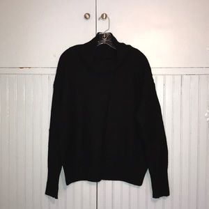 Banana Republic slouchy cowl neck sweater.